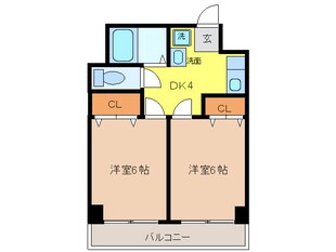 向陽ビルの物件間取画像